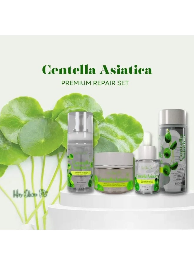 Her Choice Ph Centella Asiatica Premium Repair Skincare Gift Set – Nourish, Renew, and Glow An elegant skincare gift set featuring essential products enriched with Centella Asiatica. Designed to cleanse, hydrate, repair, and revitalize the skin, helping achieve a smoother texture, enhanced moisture balance, and a radiant glow with consistent daily use. - Image 5