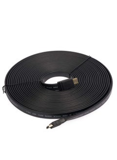 Lava CABLE HDMI LAVA FLAT COMPATIBLE WITH PS4 / XBOX / ALL TV SCREENS / ANY DEVIES THAT HAVE HDMI PORT 15.0 m  - Image 1