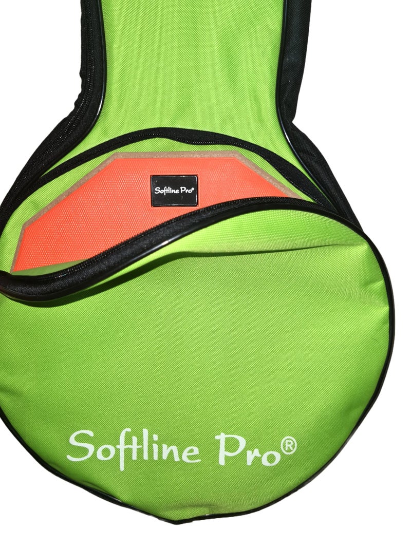 Softline Pro SP-DPPK-Kit 12" & 10 Corners Dumbed Drum Practice Pad Kit, Double Side with Stand & Bag (SP-DPPK-43-Stick-Kit-BK) - Image 3