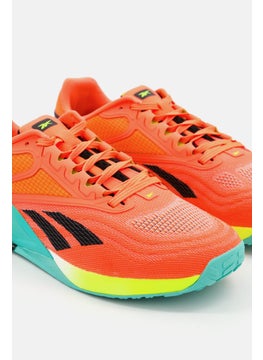 Reebok Men Nano X2 Lace Up Training Sports Shoes, Pink  - Image 3