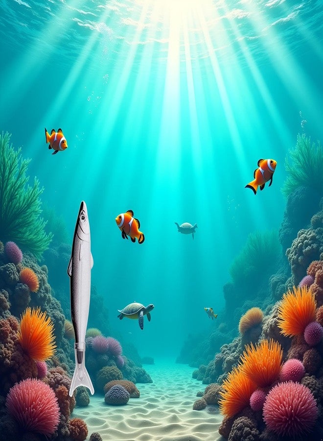BWESOO Cute Marine Series Ballpoint Pen Fish Styling Pen Black, Ballpoint Pens Pens and Refills Pens and Refills, Writing and Correction Supplies - Image 4