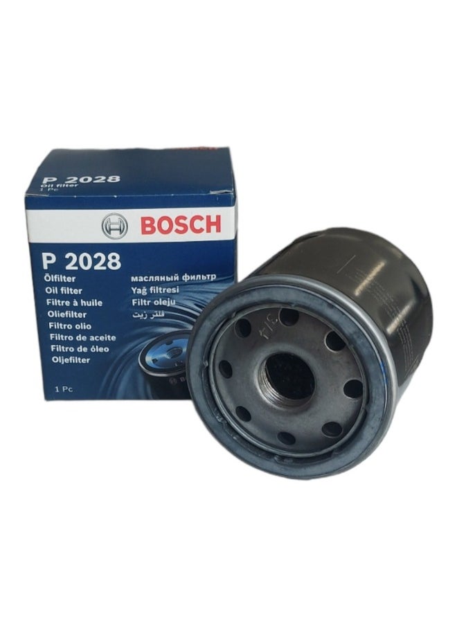 BOSCH Oil Filter for Toyota &  Geely Emgrand EC7  ( P 2028)  - Image 1