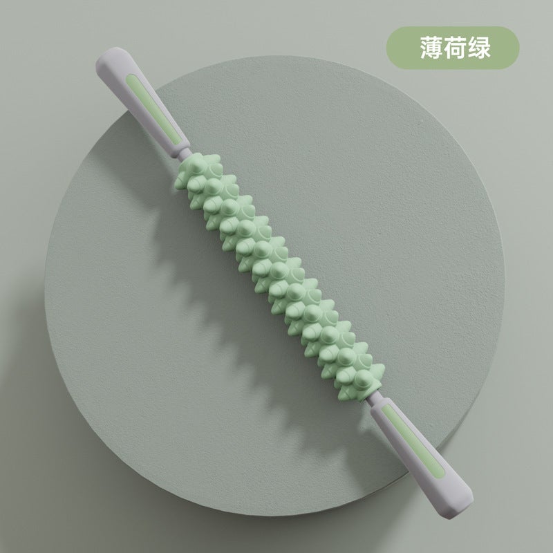 Generic Foam Roller Deep Muscle Relief Massager Green massage stick