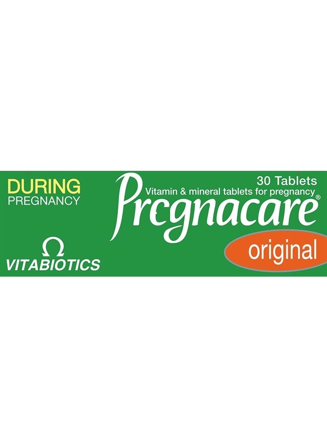 Pregnacare فيتابيوتيكس أوريجينال (30 قرص) - Image 2