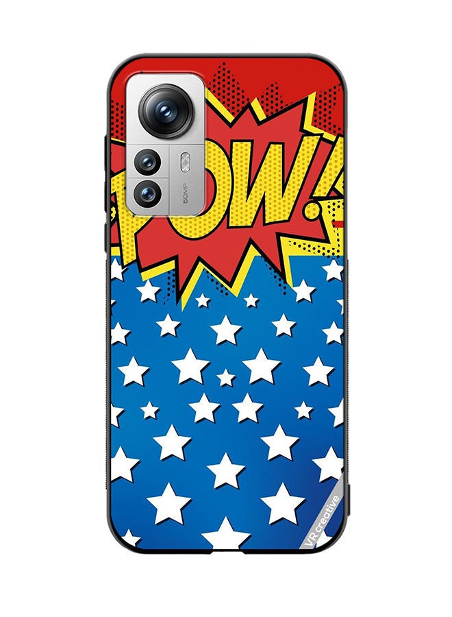 Protective Case Cover For Xiaomi 12X Pop Art Design Multicolour