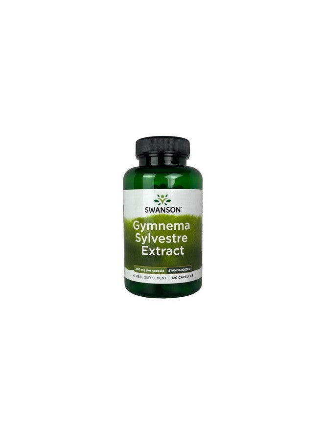 SWANSON مستخلص جمنما سيلفستري من سوانسون 300 ملغ 120 كبسولة - Image 1