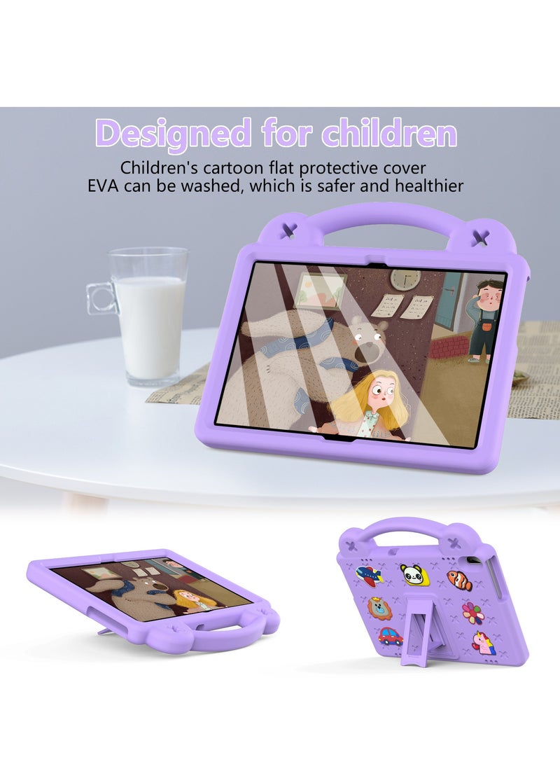 Kids Protection Case for Samsung Tab A 8.4 (2020)T307/T307U/ Huawei M6 8.4(2020/2019)/M5 Lite 8.0/Matepad T8 8.0(2020)/Lenovo Tab M8 (2nd Gen/3rd Gen/4th Gen) Heavy Duty EVA Foam Shockproof Case Kid - Image 2