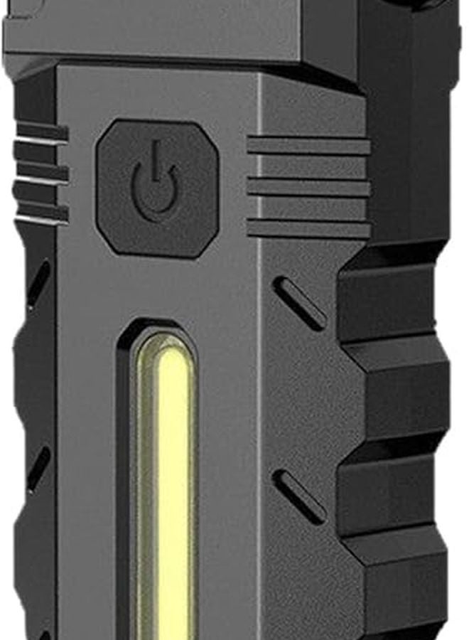 Rechargeable Mini LED Flashlight Waterproof Magnetic Portable Torch For Outdoor Camping Hiking Fishing - Image 2