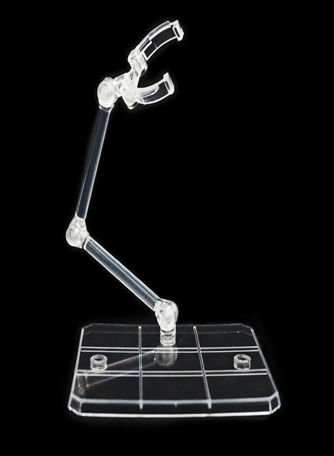 GANPUB Action Figure Stand, Doll Model Display Holder Base Doll Support Stand Compatible with HG RG SD SHF Gundam 1/144 Toy Collectible Display and Storage - Image 3