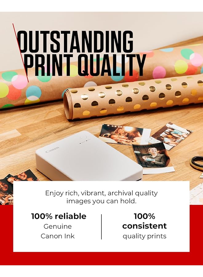 Canon Color Ink Label Set Xs 20L 20 Sheets Compatible To Selphy Square Printer Ksa Version With Ksa Warranty Support  - Image 3