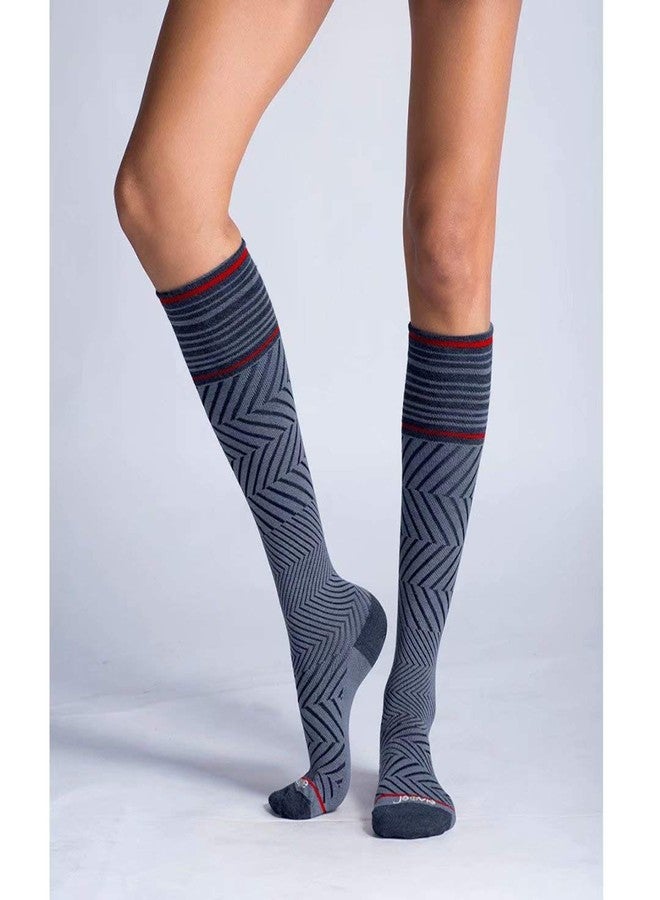 ja vie 76% Merino Wool Graduated Compression Socks for Women & Men (15-20mmHg) - Image 4