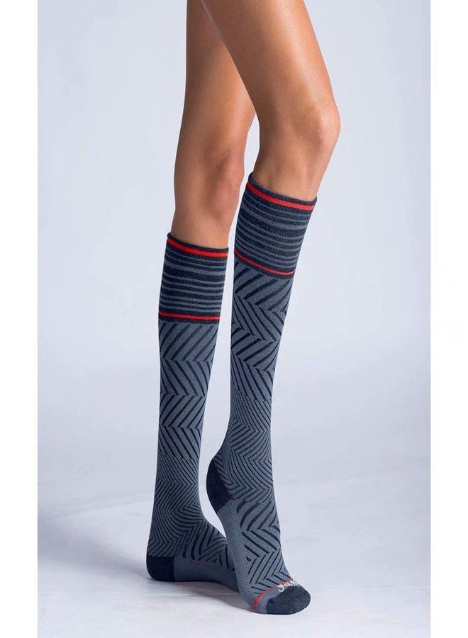 ja vie 76% Merino Wool Graduated Compression Socks for Women & Men (15-20mmHg) - Image 3