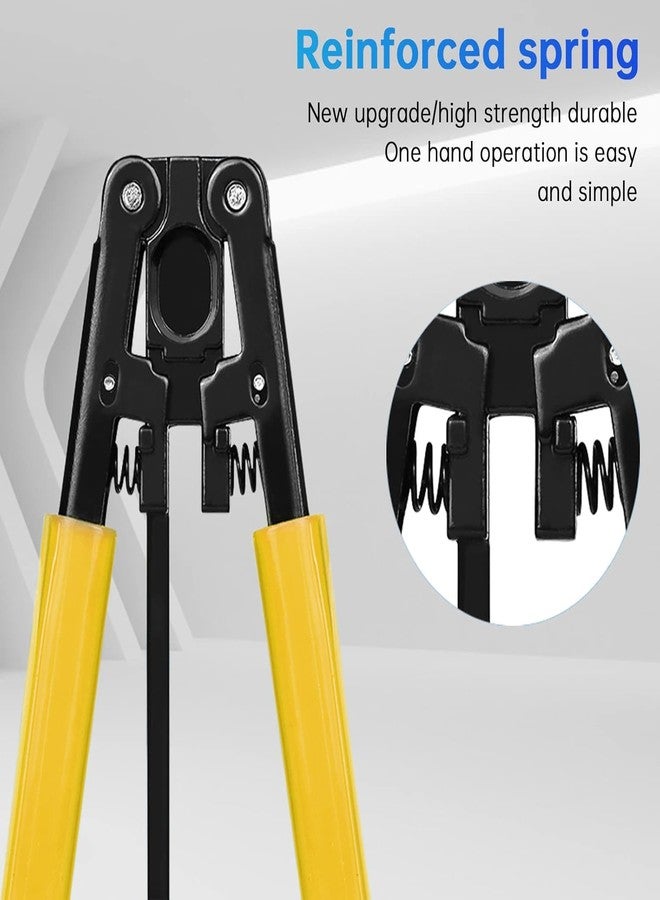 A AND S Tools A AND S TOOL® Metal Leather Drop Cable Stripper FTTH Fiber Tool Leather Wire Stripper Pliers 3mm (W) * 2mm (H) Fiber Stripper - Image 5