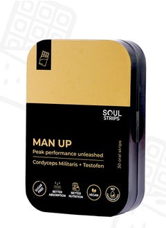 Man Up Peak Performance unleashed oral strips Dark Chocolate Flavor 30's pack