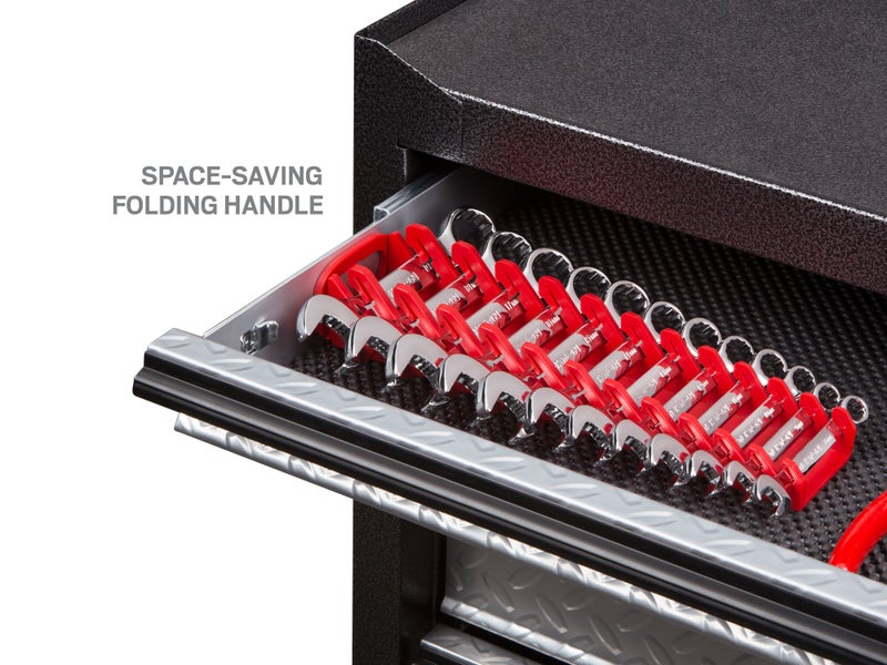 TEKTON 12-Tool Stubby Combination Wrench Holder (Red) | ORG21212 | Made in USA - Image 5