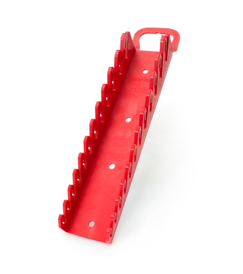 TEKTON 12-Tool Stubby Combination Wrench Holder (Red) | ORG21212 | Made in USA - Image 1