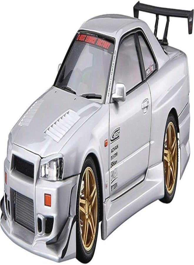 Aoshima Nissan C-West BNR34 Skyline GT-R ’02 1:24 Scale Model Kit - Image 1