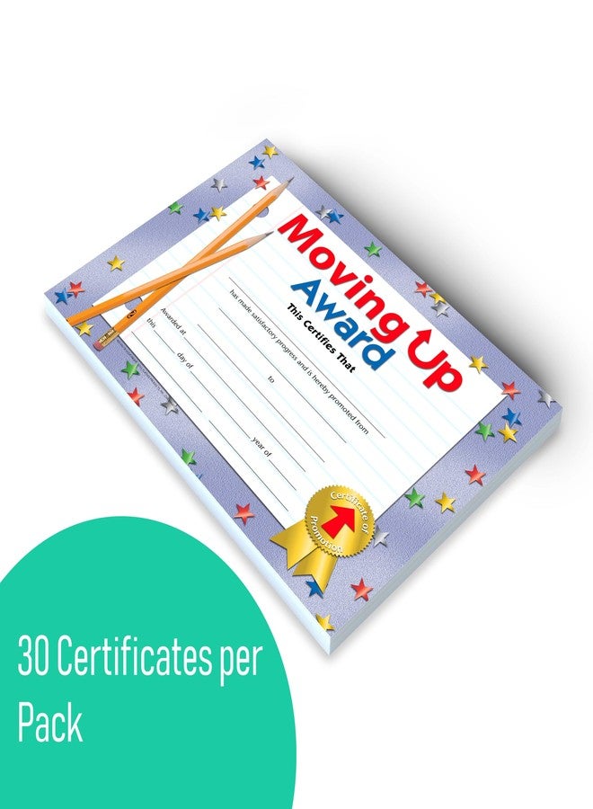 Hayes Moving Up Award Certificates, Student Promotion & Graduation Certificate, Achievement Recognition for Students, Full-Color Glossy Finish, 8.5" x 11" - 30 Pack - Image 5
