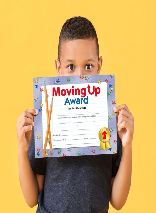 Hayes Moving Up Award Certificates, Student Promotion & Graduation Certificate, Achievement Recognition for Students, Full-Color Glossy Finish, 8.5" x 11" - 30 Pack - Image 3