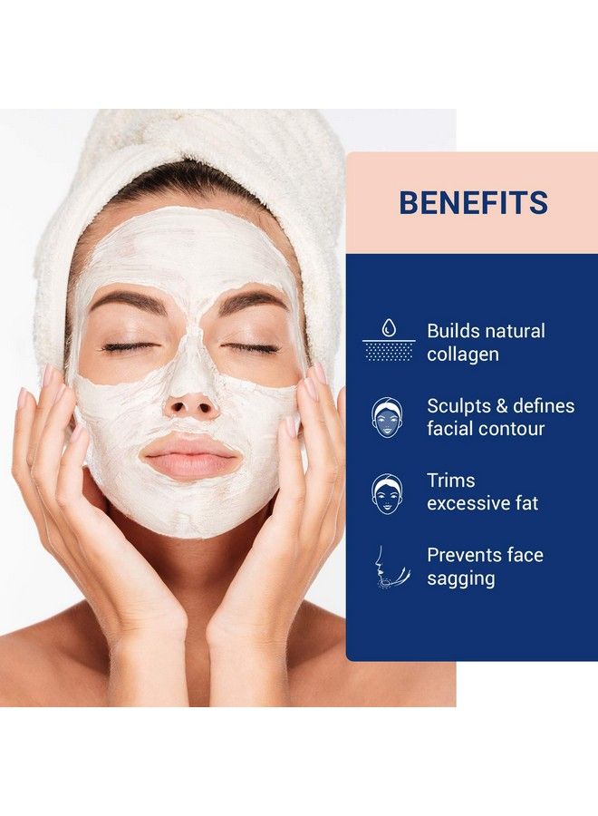 MITCHELL USA Antiaging Face Sculpting Mask; Brightens & Provides Glow Boost Sagging Skin; Lotus Seed Extract Cucumber Extract And Bamboo Tree Extract; For Women & Men; For All Skin Types; 50Gms - Image 3