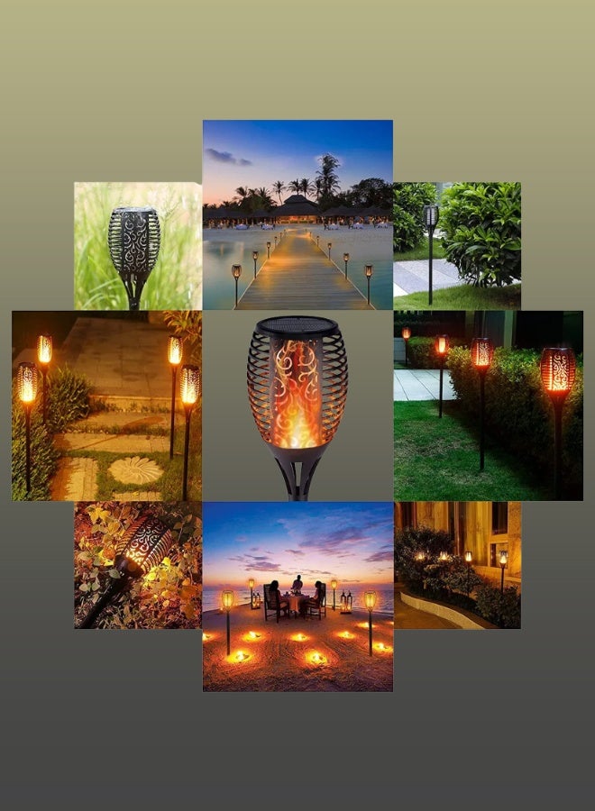 Generic Solar Flame Torch Light for Garden & Pathways – Waterproof Outdoor Decoration – Warm Flickering Flame Design  - Image 4