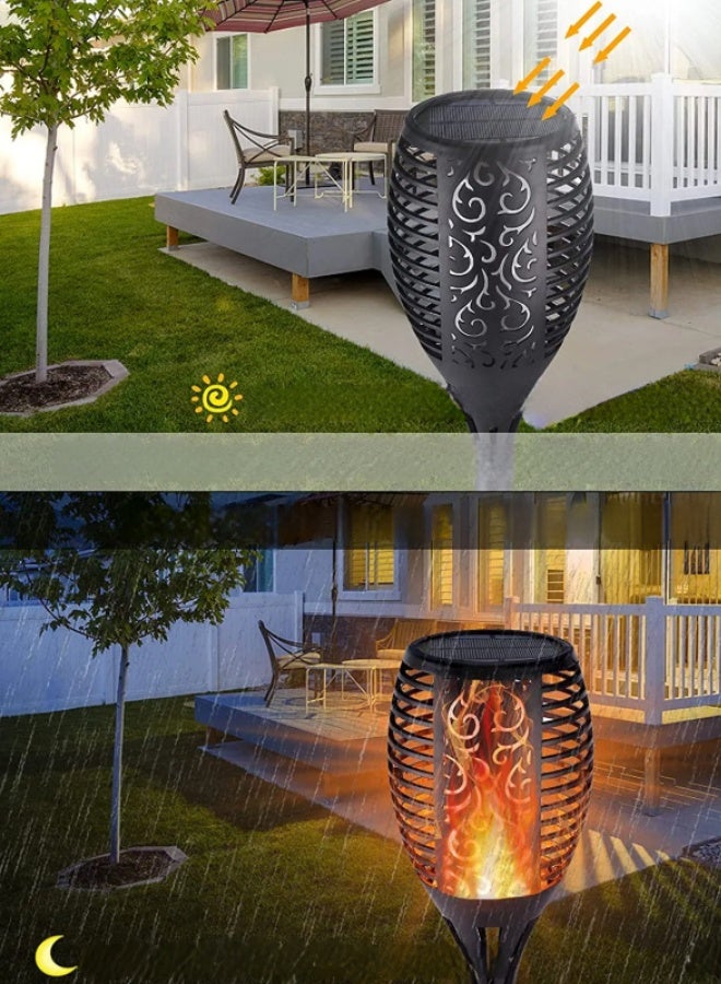 Generic Solar Flame Torch Light for Garden & Pathways – Waterproof Outdoor Decoration – Warm Flickering Flame Design  - Image 3