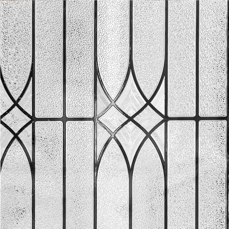 ADD.HERES Stained Glass Window Film Privacy for Glass Windows, Window Privacy Film UV Blocking Static Cling for Home Kitchen Office Bathroom,Dusseldorf 44x200cm - Image 2