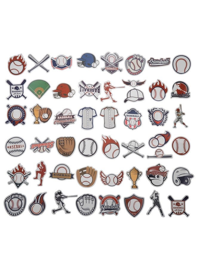 Cleverplay 100 Pack Baseball Stickers, Baseball Party Favors, Birthday Decorations - Image 3