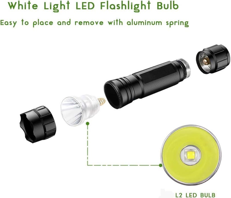 Miular Ultra Bright L2 LED Bulb Drop-in P60 Design Module,Single Mode Flashlight Repair Replacement LED Bulb for 6P C2 G2 Z2 9P G3 S3 D2 - Image 2