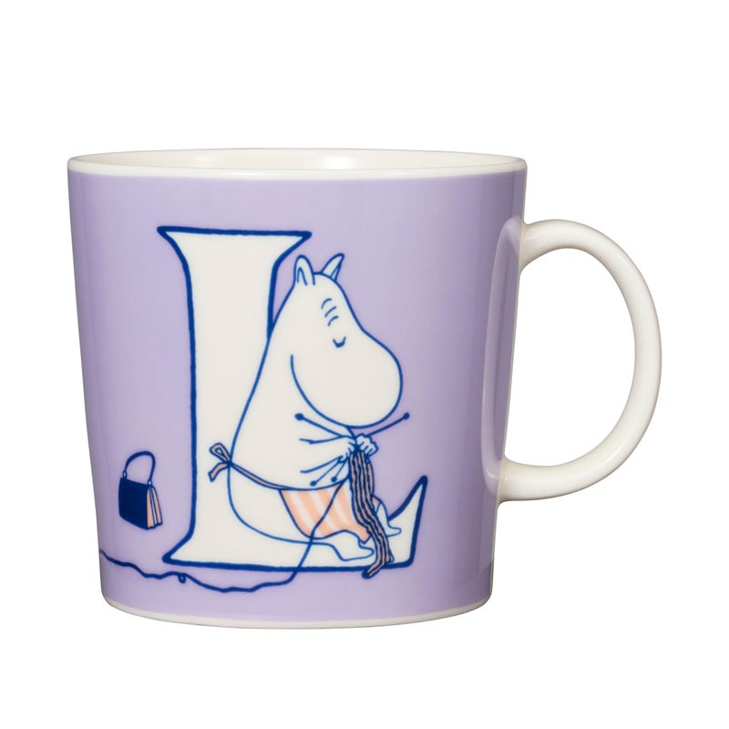 Arabia Moomin Mug 13.5oz ABC L - Image 1