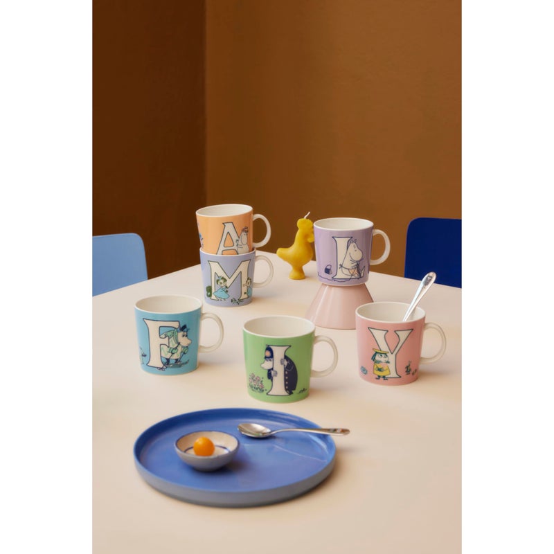 Arabia Moomin Mug 13.5oz ABC L - Image 2