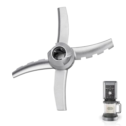 Blades Replacement for Ninja Deluxe NC501 Series Ice Cream Makers  Paddle Blade Replacement for Ninja Creamerizer NC500 NC501 NC500C NC501C NC501H  Stainless Steel
