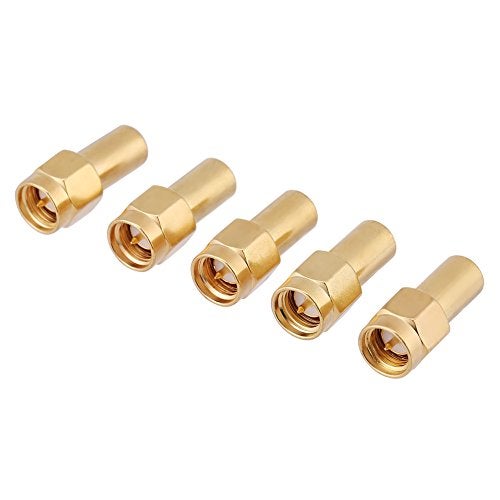 Hilitand 5pcs Coaxial Terminators SMA Male Connector RF Coaxial Matched Terminator Termination Load 50 Ohm 2W SMA Terminator - Image 1