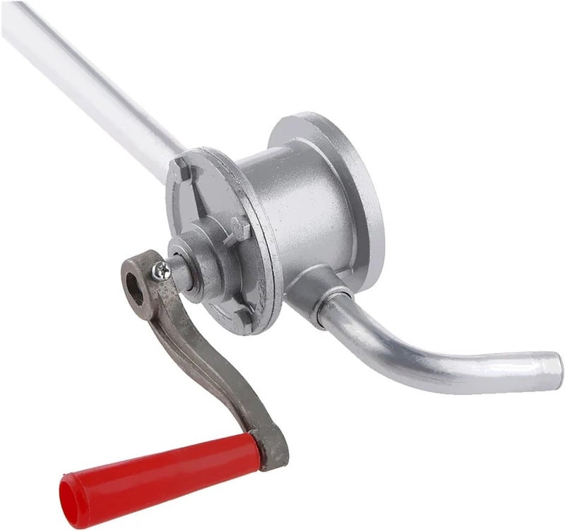 Drum Pump, Hand Rotary Oil Pump Kit Lightweight Aluminium Alloy For Motorcycle RV Car Truck Boat Marine Drums,Barrel Pump - Image 1