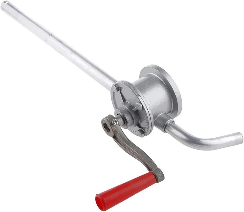 Drum Pump, Hand Rotary Oil Pump Kit Lightweight Aluminium Alloy For Motorcycle RV Car Truck Boat Marine Drums,Barrel Pump - Image 5