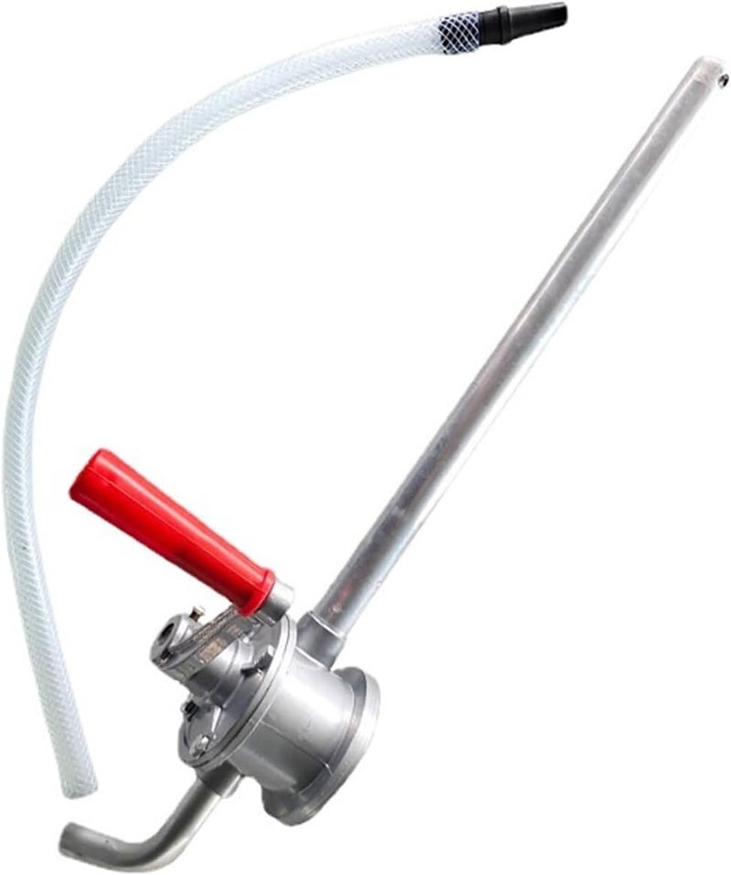 Drum Pump, Hand Rotary Oil Pump Kit Lightweight Aluminium Alloy For Motorcycle RV Car Truck Boat Marine Drums,Barrel Pump - Image 2