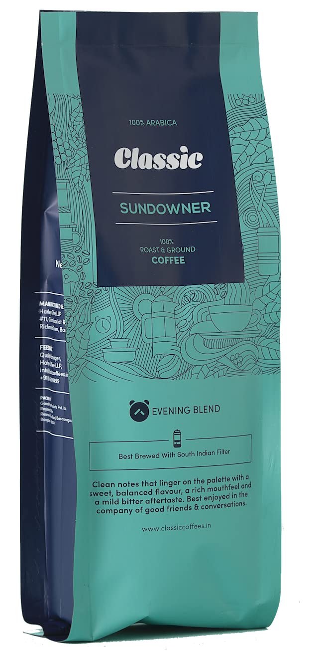 Classic Coffees Sundowner - Filter Coffee - 249 Grams - Image 1