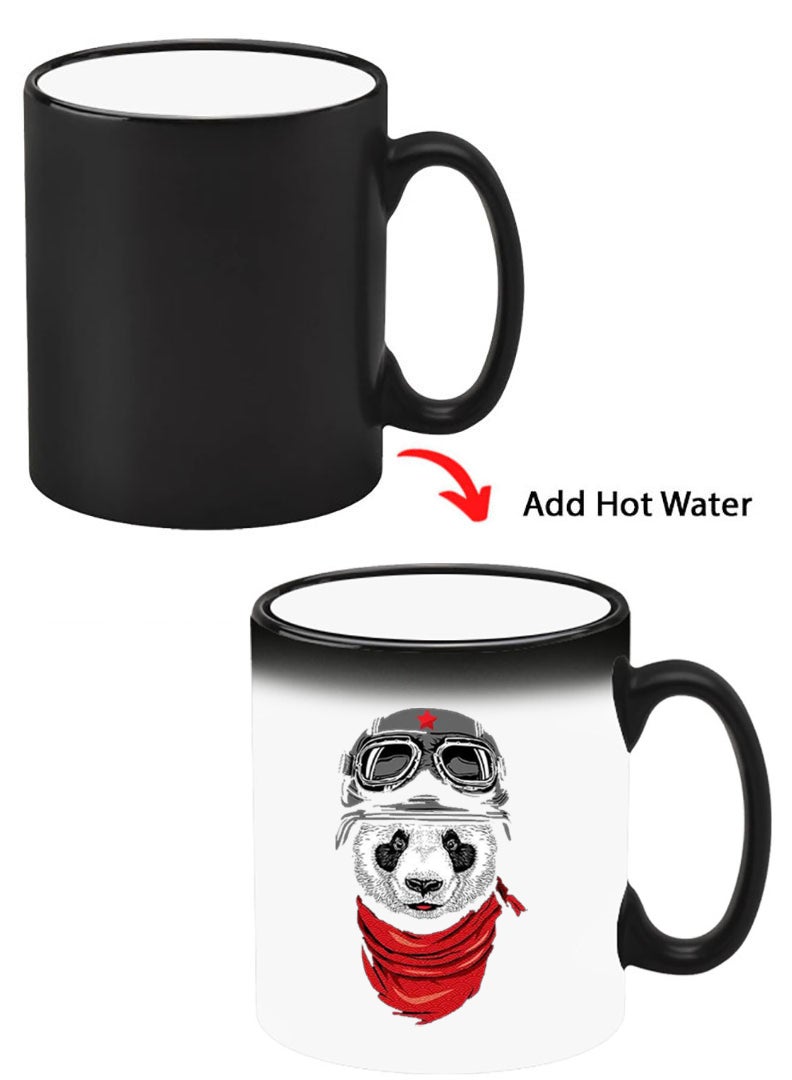 Theodor Color Changing Heat Sensitive Ceramic Mug, Image Revealed When HOT Liquid is Added! Panda - Image 1