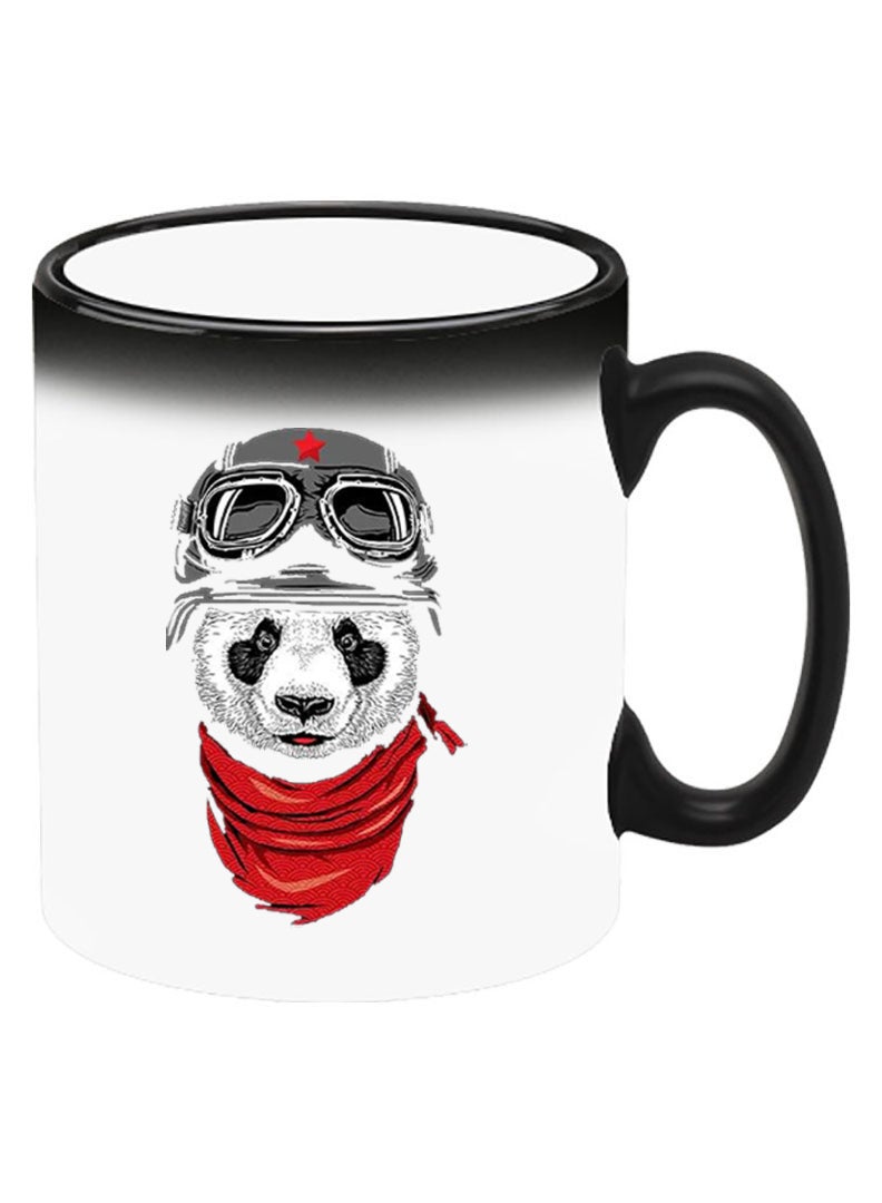 Theodor Color Changing Heat Sensitive Ceramic Mug, Image Revealed When HOT Liquid is Added! Panda - Image 2