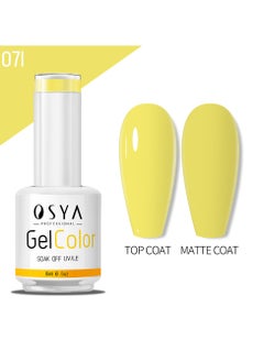 OSYA gel Nail Polish Collection Soak Off UV&LED CANNI OUTPUT Gel polish 15ml (071)  - Image 1