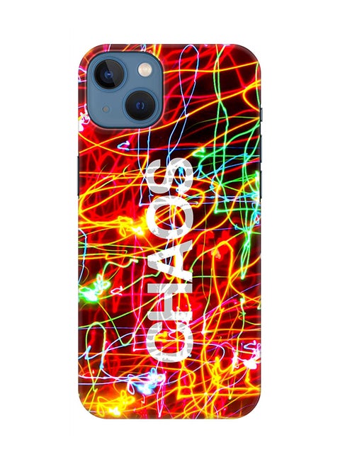 Case for Apple iPhone 14 Plus Case Slim Snap Classic Series Mobile Cover Hard PC Shield Matte Finish Print - Chaos
