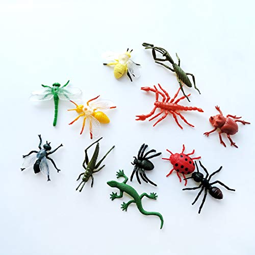 MEROCO Montessori Animal Match - Insect Animal Figurines with Matching Cards Language Montessori Materials Preschool Learning Toy NEWT008 - Image 3