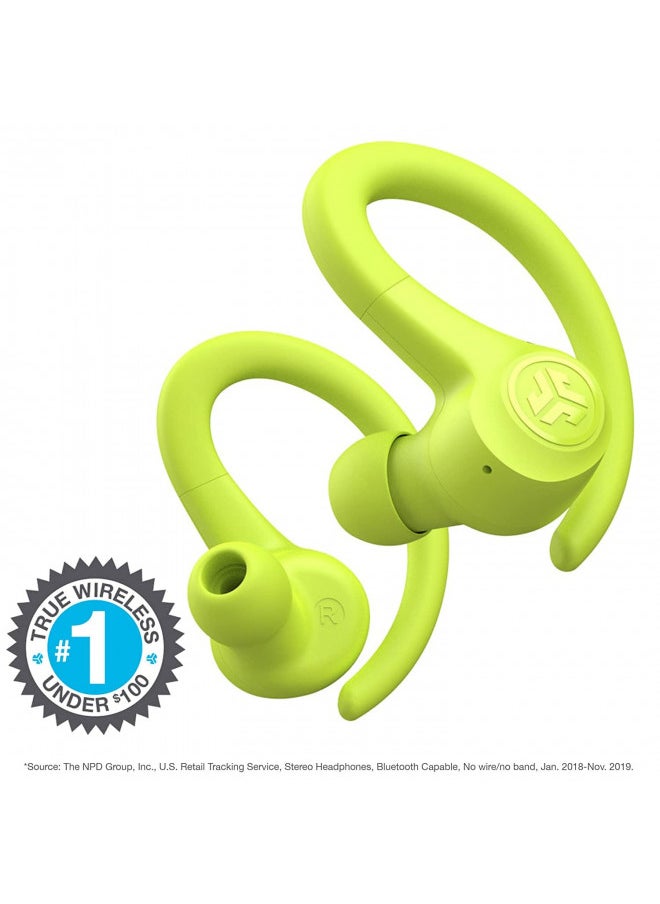 JLab Go Air Sport True Wireless Earbuds, Yellow, Featuring C3 Clear Calling, Secure Earhook Sport Design, 32+ Hour Bluetooth Playtime, and 3 EQ Sound Settings - pzsku/Z27F41273B656760C3BA0Z/45/_/1732280691/e8903e85-c2d3-4c03-bd8e-9f5258f30117