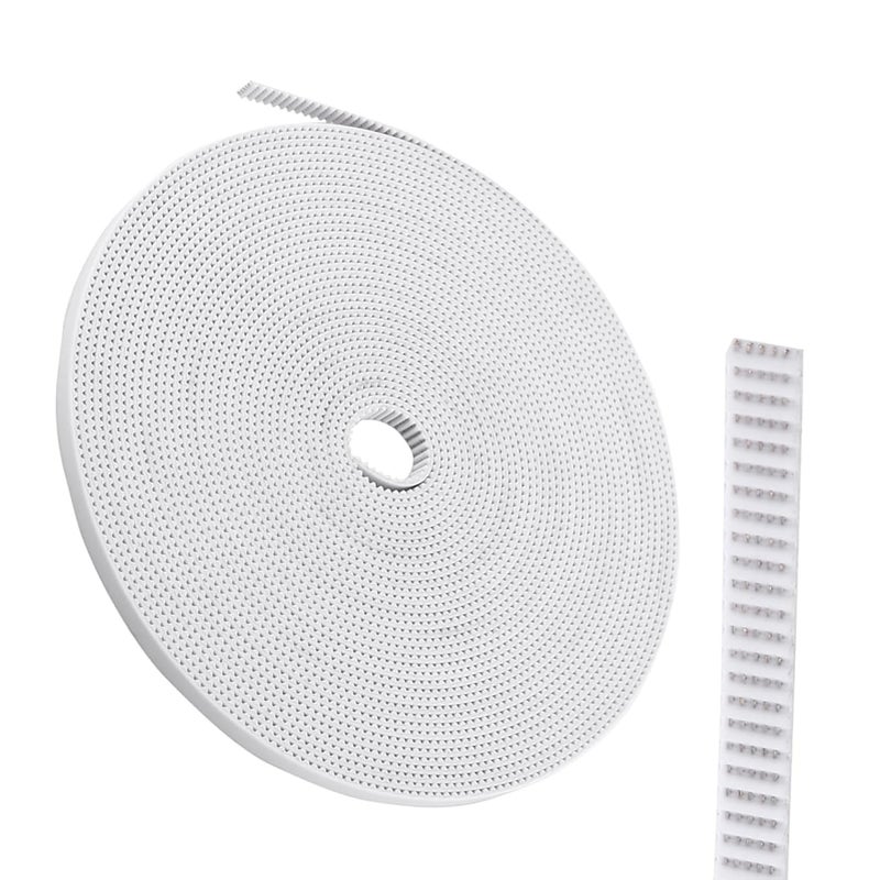 33ft 2GT Open Ended PU Timing Belt 6mm Width 2mm Pitch Steel Cord Reinforcement - Image 2