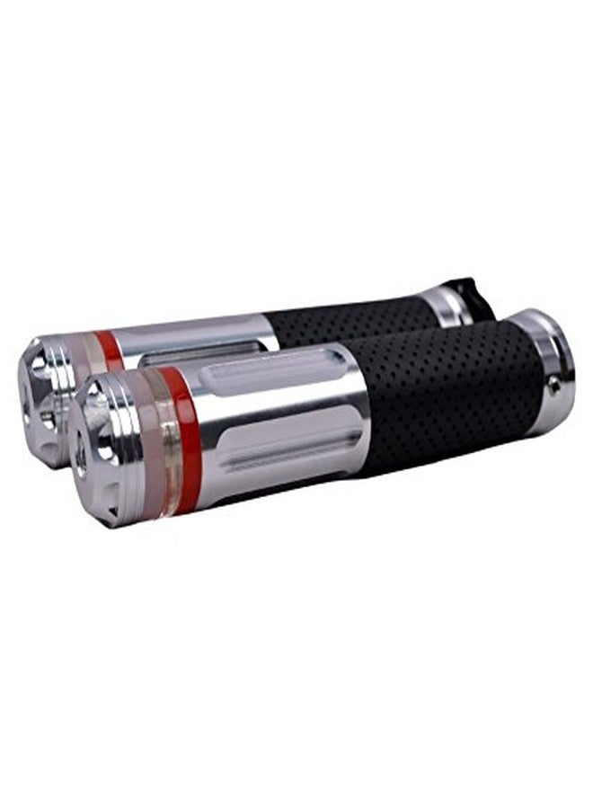 SPEDY Bike Hand Grip with End Bar Led Duble Color Light-nesku15 - Image 4