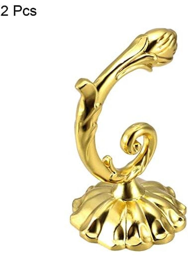 خطاف ستارة زخرفي ذهبي 2 قطعة 70 مم × 45 مم × 50 مم - Image 4