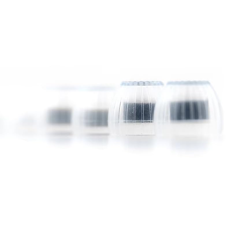 MOONDROP Spring Tips Silicone Eartips for Nozzle Diameter from 4.8mm-6.4mm Acoustic waveguide + Double Support Structure Silicone Earphone Ear-Tips 3pairs (M-3pairs) - Image 3