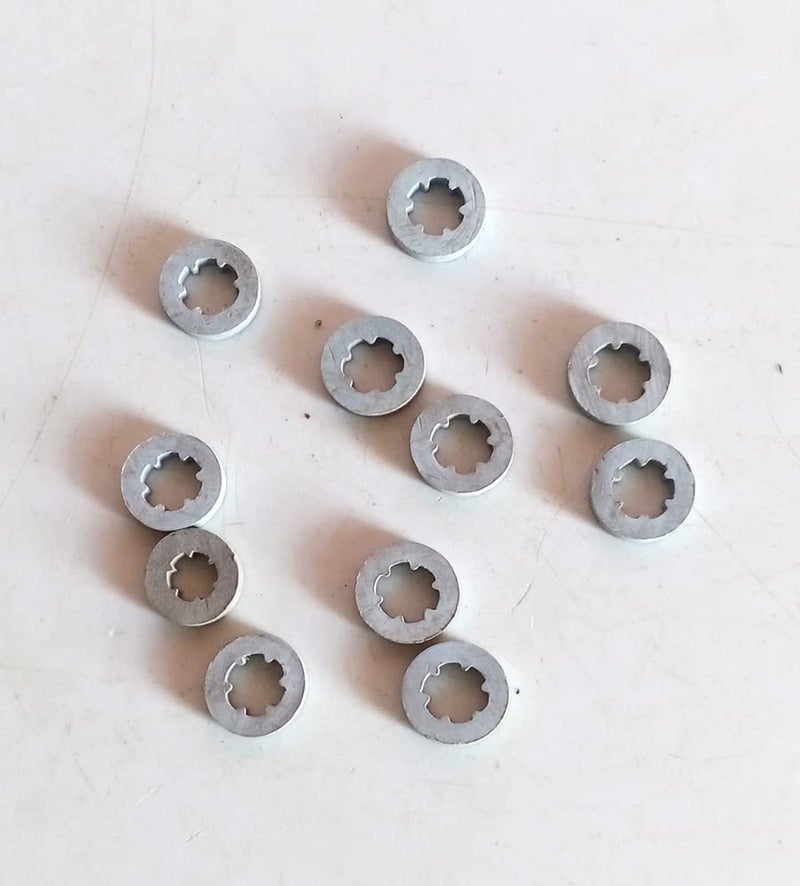 Rubber Spacer Washer for The Screw M5 10 Pcs Gray Colour - Image 2