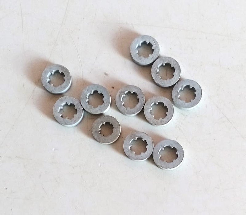 Rubber Spacer Washer for The Screw M5 10 Pcs Gray Colour - Image 1