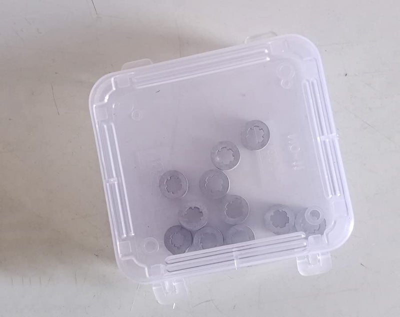 Rubber Spacer Washer for The Screw M5 10 Pcs Gray Colour - Image 5